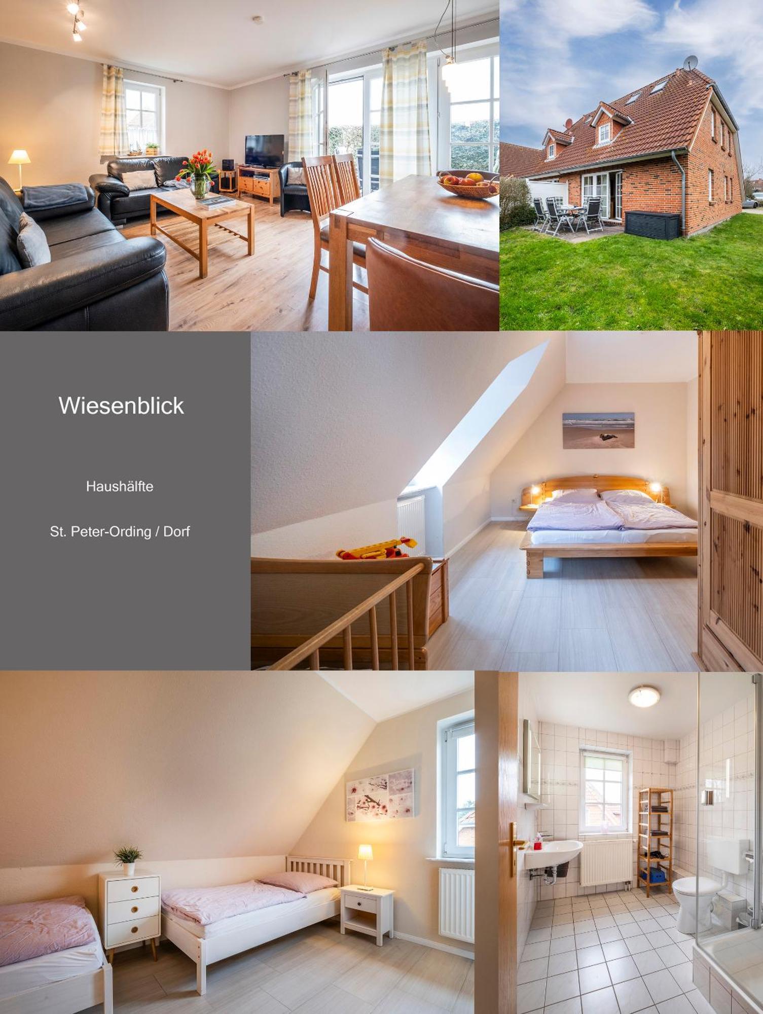 Ferienhaus Wiesenblick, Familie Creutz ซังคท์ พีเทอร์-ออร์ดิง ภายนอก รูปภาพ